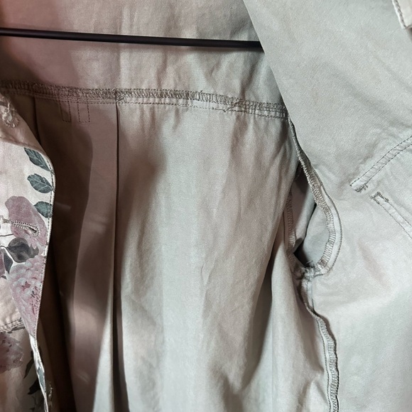 Westport Women's Jacket Floral Camo Collared Button-up Cuff Sleeve XL - Picture 12 of 16